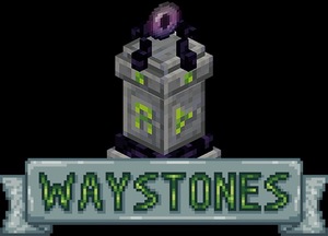 Мод Wraith Waystones для Minecraft 1.21.4, 1.21.3, 1.21.2,  ...