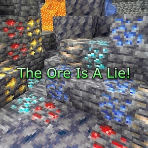 Мод The Ore Is A Lie! для Minecraft 1.21.11, 1.21.10, 1.21.9,  ...