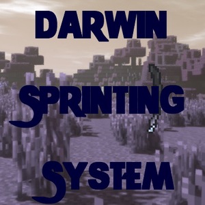 Мод Dаrwin Sprinting System для Minecraft 1.7.10