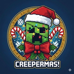 Мод Ho Ho Creepers для Minecraft 1.21.8, 1.21.4, 1.21.1,  ...