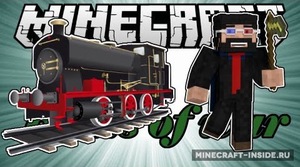 Мод Rails of War для Minecraft 1.12.2, 1.7.10, 1.7.2,  ...