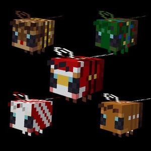 Мод Maple's Bee Collection для Minecraft 1.21.11, 1.21.1, 1.20.1