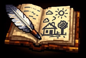 Мод Sketchy Books для Minecraft 1.20.1, 1.19.4