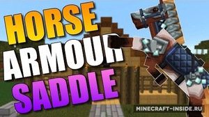 Мод Craftable Horse Armour and Saddle для Minecraft 1.17.1, 1.16.5, 1.16.1,  ...