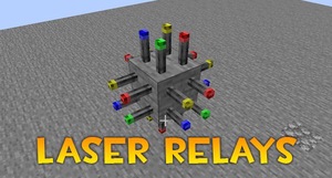 Мод Laser Relays для Minecraft 1.16.2, 1.16.1