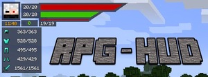 Мод RPG-Hud для Minecraft 1.21.4, 1.21.1, 1.20.6,  ...