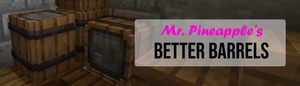 Мод Better Barrels для Minecraft 1.20.1, 1.19.2, 1.19.1,  ...