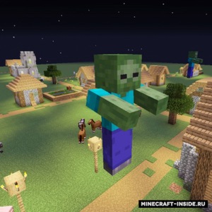 Мод Giant Spawn для Minecraft 1.21.1, 1.21, 1.20.6,  ...