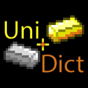 Мод UniDict для Minecraft 1.12.2, 1.11.2, 1.10.2,  ...