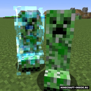 Мод Naturally Charged Creepers для Minecraft 1.21.1, 1.21, 1.20.6,  ...