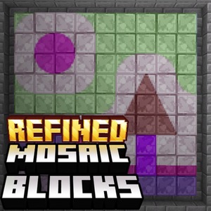 Мод Refined Mosaic Blocks для Minecraft 1.21.1, 1.21