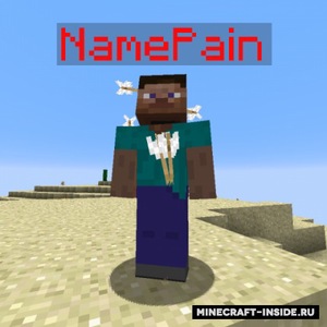 Мод Name Pain для Minecraft 1.20.5, 1.20.4, 1.20.3,  ...