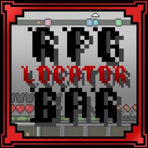Мод RPG Locator Bar для Minecraft 1.21.11