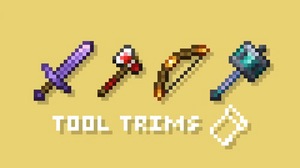Мод Tool Trims by ThePotatoArchivist для Minecraft 1.21.11, 1.21.10, 1.21.9,  ...