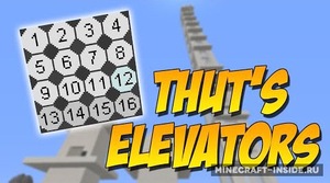 Мод Thut's Elevators для Minecraft 1.19.2, 1.18.2, 1.18.1,  ...