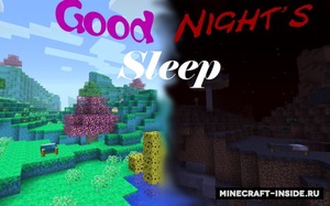 Мод Good Night's Sleep для Minecraft 1.20.4, 1.20.1, 1.19.4,  ...