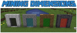 Мод Mining Dimensions для Minecraft 1.21.1, 1.21, 1.20.6,  ...