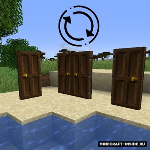 Мод Automatic Doors для Minecraft 1.21.1, 1.21, 1.20.6,  ...