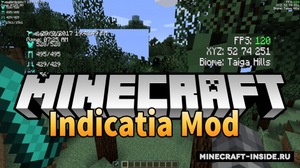 Мод Indicatia для Minecraft 1.21.1, 1.20.6, 1.20.4,  ...