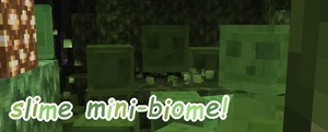 Мод Slime Minibiome для Minecraft 1.21.11, 1.21.11 fabric, 1.21.1,  ...