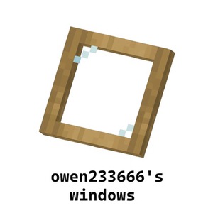Мод owen233666's windows для Minecraft 1.21.1, 1.20.1