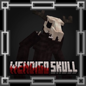 Мод SCP-323, Wendigo Skull для Minecraft 1.20.1, 1.19.4, 1.19.2
