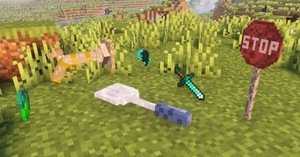 Мод Ridiculous Weapons для Minecraft 1.21.1, 1.20.1