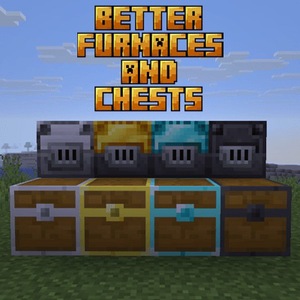 Мод Better Furnaces & Chests для Minecraft 1.21.11, 1.21.11 fabric, 1.20.1