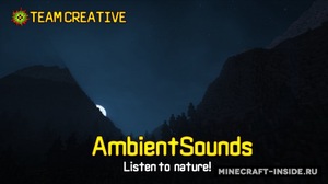 Мод AmbientSounds для Minecraft 1.21.1, 1.21, 1.20.6,  ...