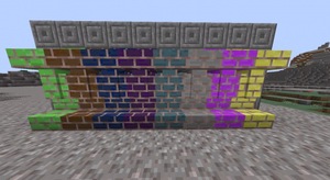 Мод ColorBricks для Minecraft 1.17.1, 1.16.5, 1.15.2,  ...