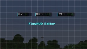 Мод FlowHud для Minecraft 1.21.1 fabric