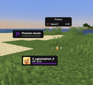 Мод Phantom Visuals для Minecraft 1.21.4 fabric