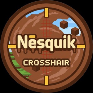 Мод Nesquik Crosshair для Minecraft 1.21.4 fabric