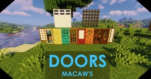 Мод Macaw's Doors для Minecraft 1.21.1, 1.21, 1.20.6,  ...