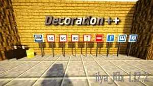 Мод Decoration++ для Minecraft 1.12.2