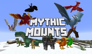 Мод Mythic Mounts для Minecraft 1.20.1, 1.19.2, 1.19,  ...