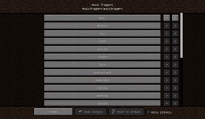 Мод Music Triggers для Minecraft 1.19.2, 1.18.2, 1.16.5,  ...