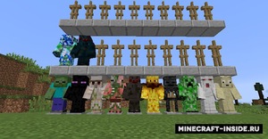 Мод Mob Armor для Minecraft 1.20.4, 1.20.3, 1.20.2,  ...