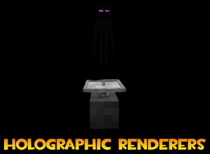 Мод Holographic Renderers для Minecraft 1.20.1, 1.17.1, 1.16.5