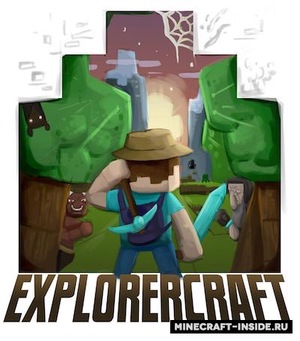 Мод Explorercraft для Minecraft 1.17.1, 1.16.5, 1.15.2,  ...