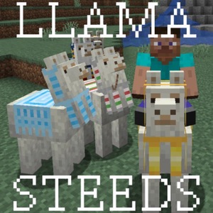 Мод Llama Steeds для Minecraft 1.21.1, 1.21, 1.20.4,  ...