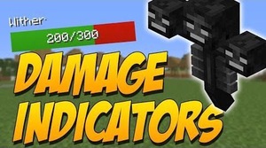 Мод Damage Indicators by ToroCraft для Minecraft 1.19.2, 1.19.1, 1.19,  ...