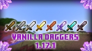 Мод VanillaDaggers для Minecraft 1.17.1