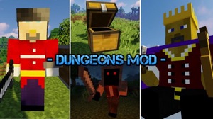 Мод Dungeons для Minecraft 1.20.1, 1.18.1, 1.17.1,  ...