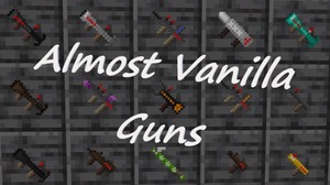 Мод Almost Vanilla Guns для Minecraft 1.17.1