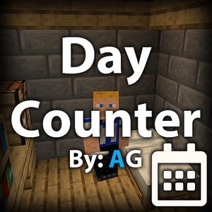 Мод Day Counter для Minecraft 1.20.4, 1.20.1, 1.19.4,  ...