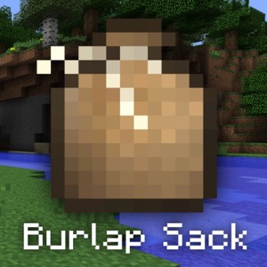 Мод Burlap Sack для Minecraft 1.19.4, 1.19.3, 1.19.2,  ...