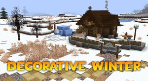 Мод Decorative Winter для Minecraft 1.18.2, 1.18.1, 1.16.5