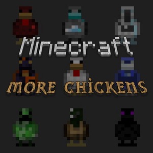 Мод MoreChickens для Minecraft 1.17.1, 1.16.5