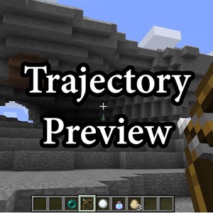 Мод Trajectory Preview для Minecraft 1.21, 1.20.6, 1.20.4,  ...